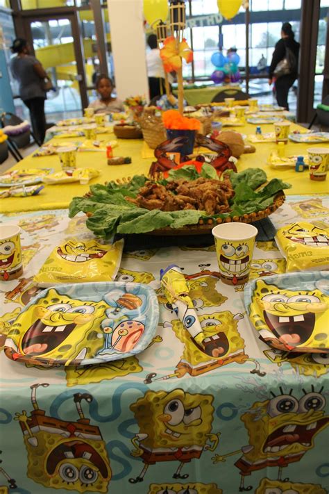 SpongeBob SquarePants Birthday Party Ideas | Photo 8 of 38 | Catch My Party