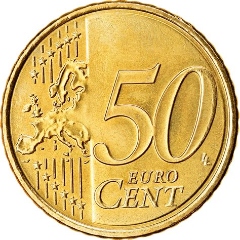 Fifty Euro Cents Coin From Austria Online Coin Club