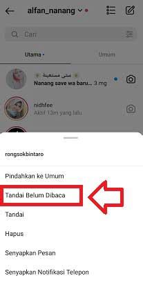 Cara Menandai Dm Instagram Belum Dibaca Work Wafbig