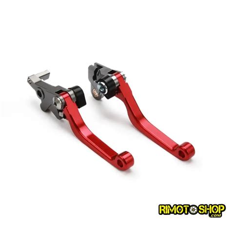 Pair Of CNC Brake And Clutch Levers Honda CRF250R 04 06 RiMotoShop