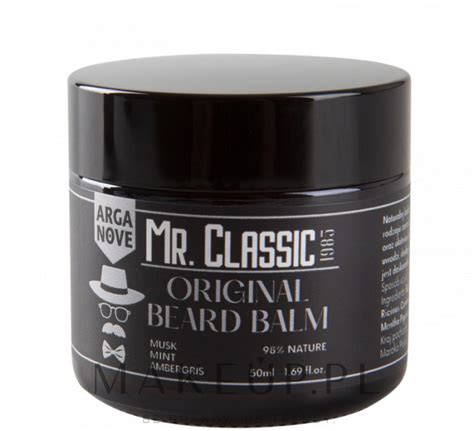 Arganove Mr Classic Beard Balm Naturalny Balsam Do Brody Makeup Pl