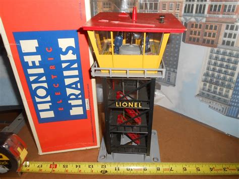 Oo 27 Lionel 2318 Operating Control Tower With Box Ebay