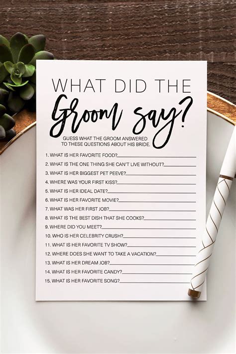 What Did The Groom Say What Did The Groom Say About His Etsy Bridal