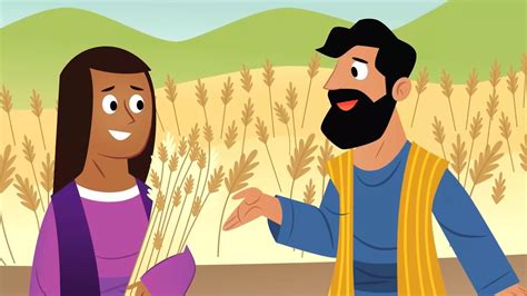 Ruth And Boaz February 14 Bible Story Video Grade 1 3 Youtube