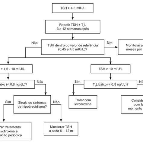 Abordagem No Diagn Stico E Manuseio Do Hipotireoidismo Subcl Nico