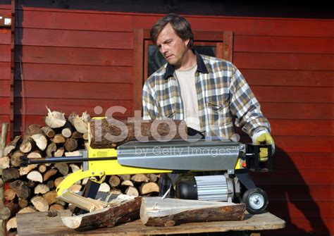 Splitting Firewood Stock Photo | Royalty-Free | FreeImages