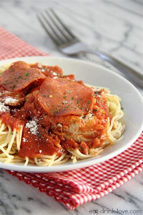 Flashback Friday Chicken Pepperoni Marinara Eat Drink Love