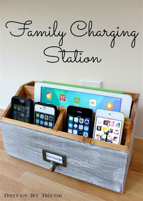 29 Charging Stations To Make For Your Home