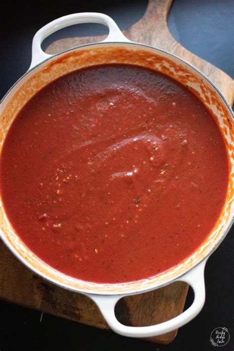 Easy Homemade Spaghetti Sauce Rocky Hedge Farm