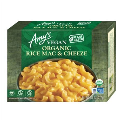 Amy's® Vegan Rice Macaroni & Cheeze Frozen Meal, 8 oz - Fred Meyer