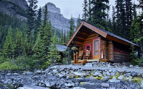 720P Descarga gratis Cabaña en el bosque naturaleza bosques