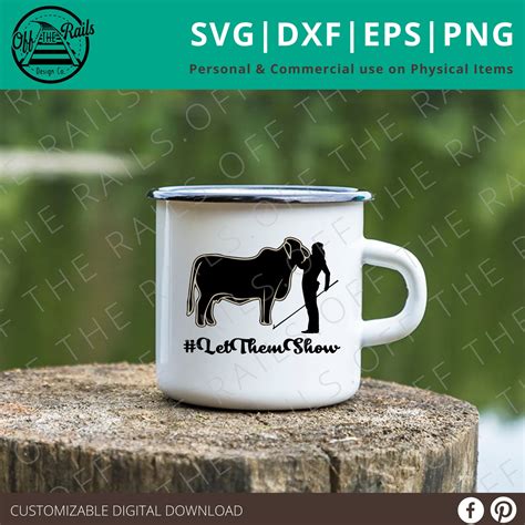 Letthemshow Brahman Svg Show Cattle Svg Beef Svg Show Etsy