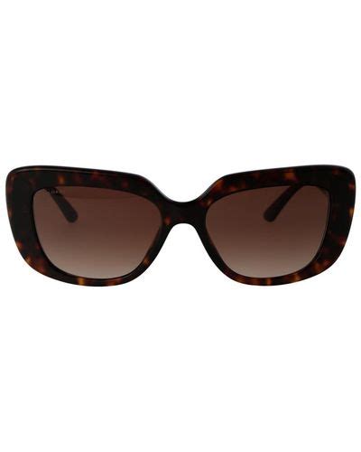 Brown BVLGARI Sunglasses for Women | Lyst