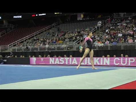 Cassie Stevens Floor Exercise 2017 Nastia Liukin Cup Video