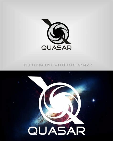 This Is An Amazing New Logo Inspired By A Quasar Its An Astronomical