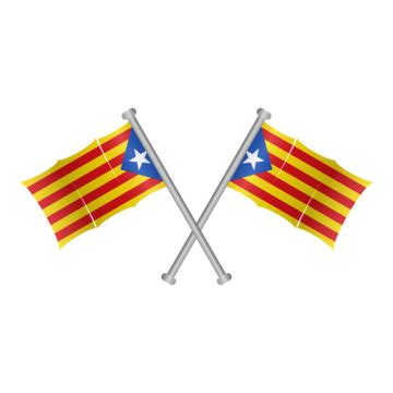 Vector De Bandera De Catalu A Png Catalu A Bandera Bandera De