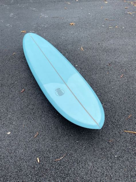 Surfboard Surf Planche De Surf Blue Tinted Surfboard Single Fin