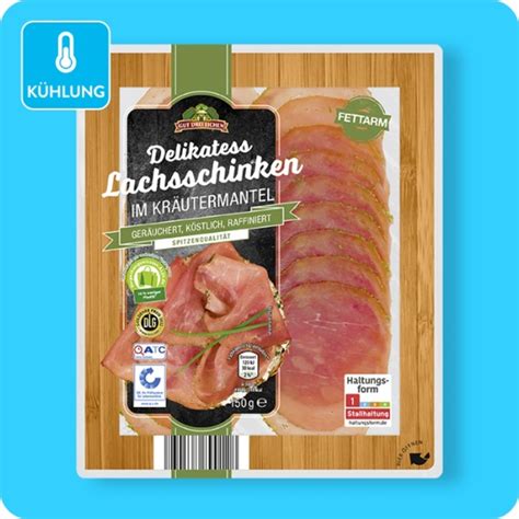 Gut Drei Eichen Lachsschinken Aufschnitt Von Aldi S D Ansehen