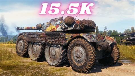 Panhard EBR 105 15 5K Spot Damage World Of Tanks Replays YouTube