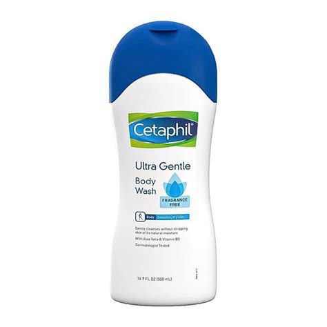 Order Cetaphil Ultra Gentle Fragrance Free Body Wash, Sensitive & Dry Skin, 500ml Online at ...