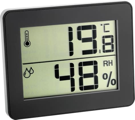 Tfa Dostmann Thermo Hygrometer Black Conrad