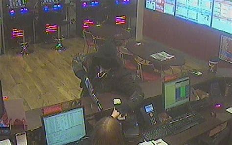 Cctv Released Of Terrifying Moment Armed Robber Pointed Shotgun At