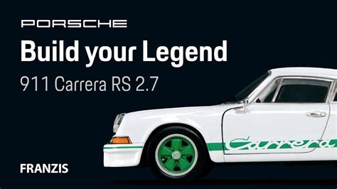 Porsche Carrera Rs Build Your Legend Von Franzis Youtube