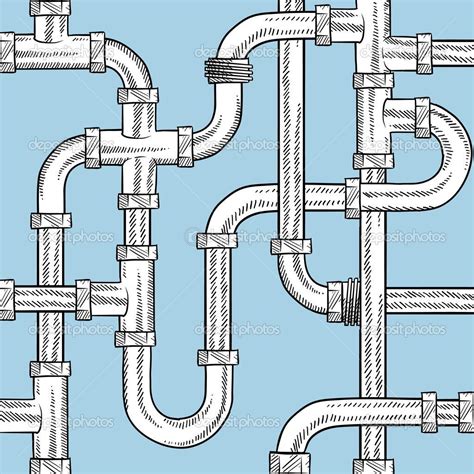 Plumbing Pipes Vector At Collection Of Plumbing Pipes