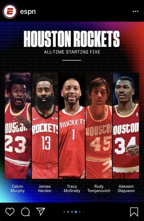 ESPN’s Houston Rockets All-Time Starting Five : r/rockets