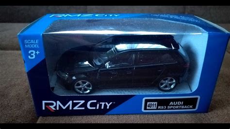 Rmz City Audi Rs Sportback Unboxing Youtube