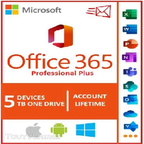 Microsoft Office Pro Plus Lifetime Account Device En France