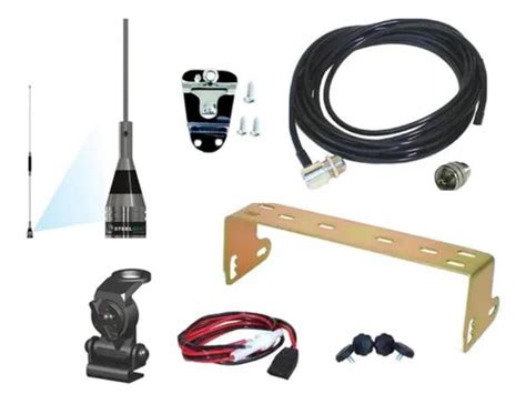 Kit Radio Px Gtl 148 Cabo Dc Parafuso Suporte Antena Ap0187 STELBRASS