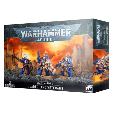 Warhammer 40000 Space Marines Bladeguard Veterans Le Petit Caribou