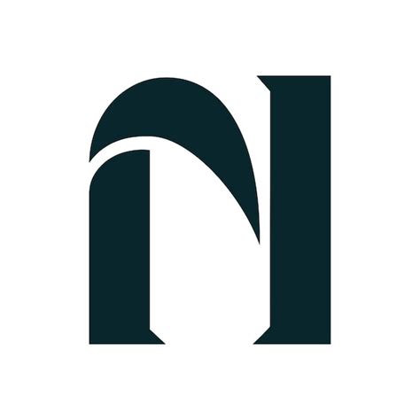 El Logotipo Financiero De La Letra N Vector Premium