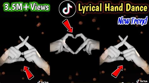 Tik Tok New Trend Lyrical Hand Dance Video Tutorial Tiktok Hand Dance Editing