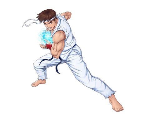 Ryu Street Fighter Alpha By Bartondh On Deviantart