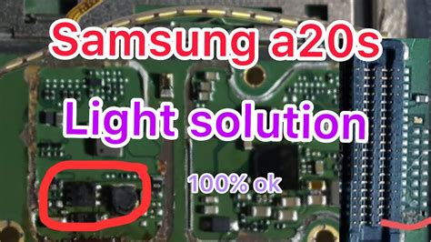 Samsung A20s Light Solution SM A207F Light Solution A20s Display Method