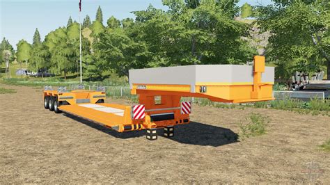 Goldhofer Stz Vp Added New Colors Choices Para Farming Simulator