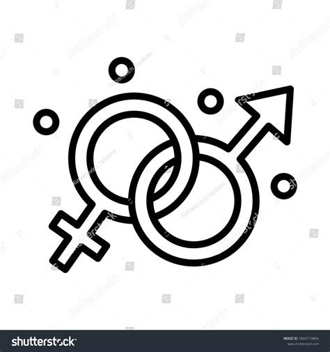 Sex Couple Icon On White Background Stock Vector Royalty Free 1844710864 Shutterstock