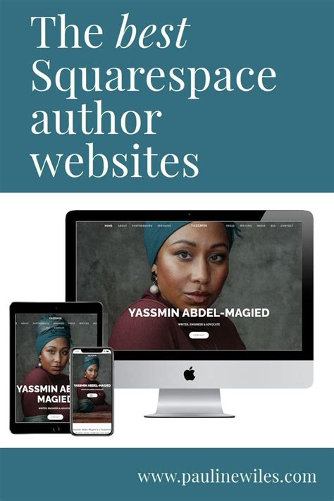 Best Squarespace Author Website Examples — Pauline Wiles Website Design