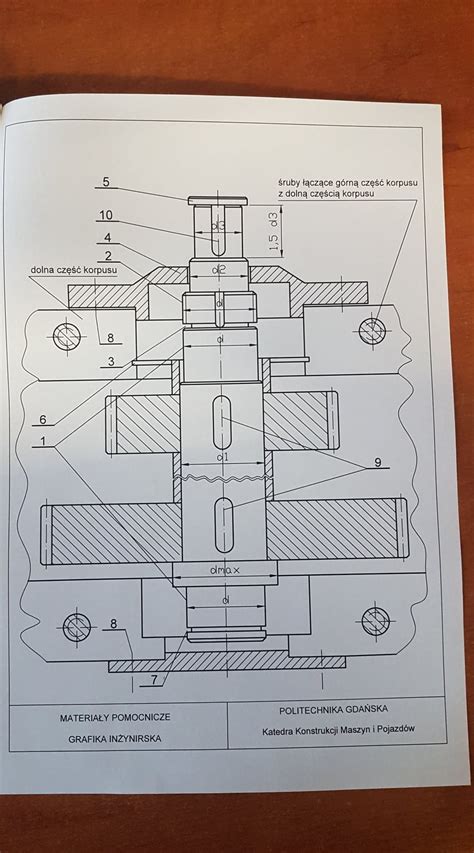 Rysunek złożeniowy zespołu napędowego cnc info pl FORUM CNC