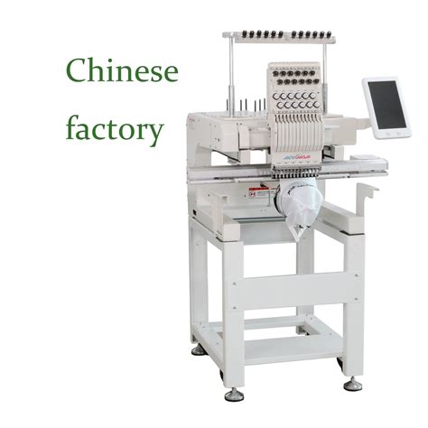 Multi Function High Speed Flat Cap Single Head Embroidery Machine