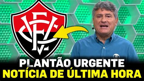 Urgente Diretor De Futebol Do VitÓria Toma DecisÃo Sobre Futuro De PeÇa Chave Do Acesso Do LeÃo