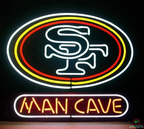 Man Cave San Francisco 49ers Neon Sign NFL Teams Neon Light – DIY Neon ...