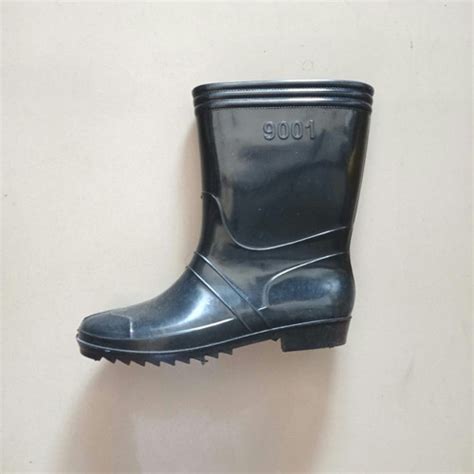 Jual Sepatu Boot Jeep Karet Hitam Pendek Boot Proyek Anti Air Ukuran