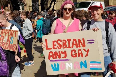 More Counter Protests In Leeds As Lesbian Strength And Trans Rights