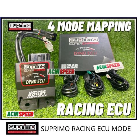 Suprimo Dyno ECU Racing Ecu Y15ZR V1 V2 RS150 SRL115Fi Quick