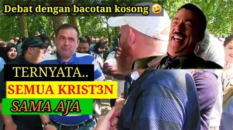 Bagaimana Cara Yesus Berdoa Hamza Vs Kristen Speaker Corner Sub