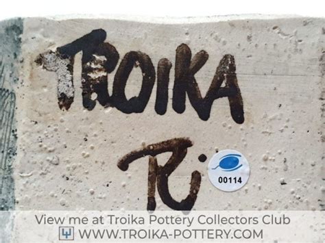 Troika Pottery Decorators Marks | Troika Pottery Collectors Club