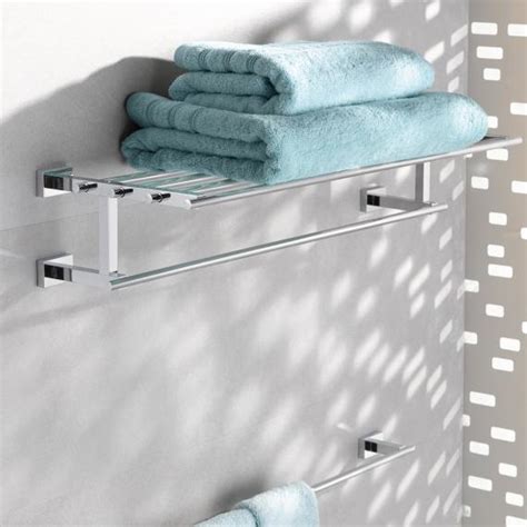 Grohe Essentials Cube Rack Porte Serviettes Supersteel Dc Reuter